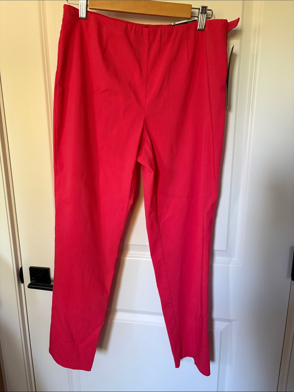 Style & Co. Bright Coral Straight-Leg Pants